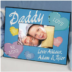 Personalized Candy Heart Frame