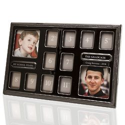Twelve Year Personalized Graduation Picture Frame