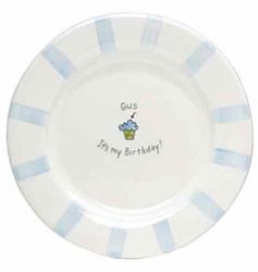 Personalized Birthday Boy Plate
