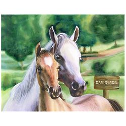 Wild Horses Personalized Print