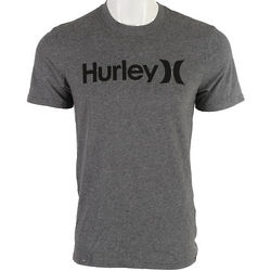 Hurley One and Only Dri-Fit Heather Graphite T-Shirt