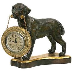 Sculptural Dog Clock