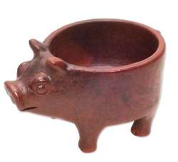 Portly Pig Ceramic Catchall