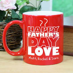 Personalized Father's Day Two-Tone Mug