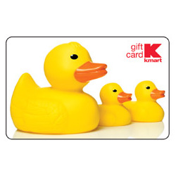 $50 Kmart Rubber Ducky Gift Card