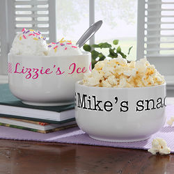 My Munchies Personalized Snack Bowl