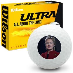 Hillary Clinton Ultra Ultimate Distance Golf Balls