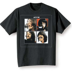The Beatles Let It Be Album Cover Tee Shirt