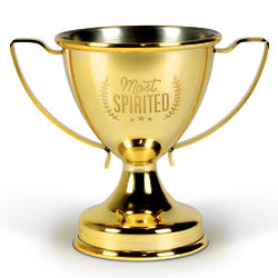 Most Spirited Trophy Jigger