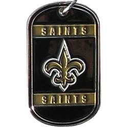 Personalized New Orleans Saints Dog Tag