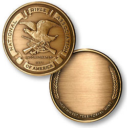 NRA Engraved Keepsake Coin