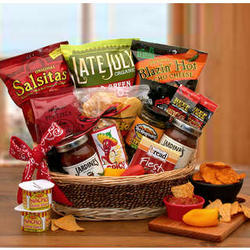 A Little Spice Gourmet Chips and Salsa Gift Basket