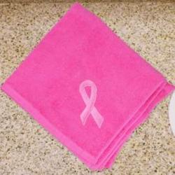 Pink Ribbon Beach Towel