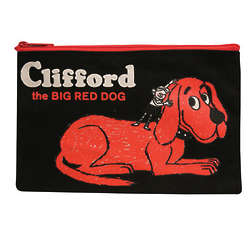Clifford The Big Red Dog Zipper Pouch