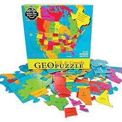 Geopuzzle - U.S. and Canada