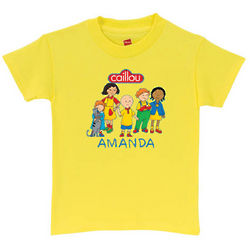 Caillou Friends Yellow T-Shirt