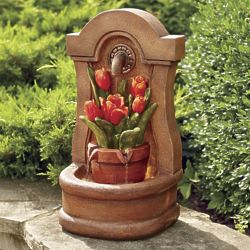 Garden Tulip Fountain