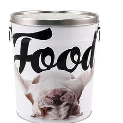 Bulldog's 15-Pound Food Tin