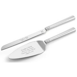 Personalized With Love Cake Server Set Gift