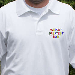 Personalized World's Greatest Polo Shirt