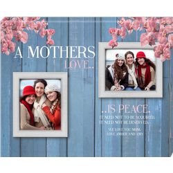 A Mothers Love Double Photo Canvas Art