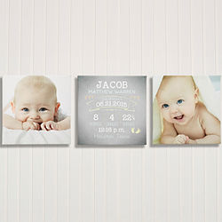 I Am Special Personalized Baby Canvas Wall Art Set