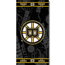 Boston Bruins Beach Towel