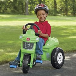 Pedal Farm Tractor Riding Toy