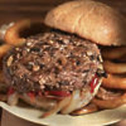 Mushroom & Onion Steak Burgers 4 4-oz