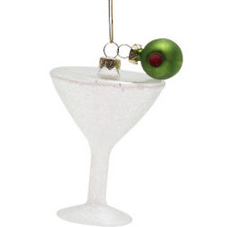 Handcrafted Classic Martini Ornament