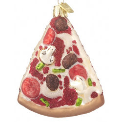 Pizza Christmas Ornament