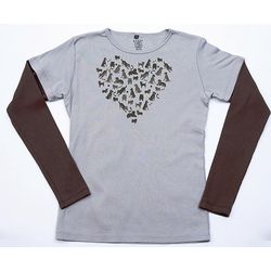 Heart of Dogs Double-Up T-Shirt