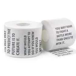 Motivational Toilet Paper