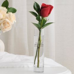 Personalized Wedding Memorial Bud Vase