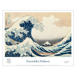 Katsushika Hokusai's the Great Wave at Kanagawa Poster
