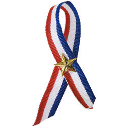 Patriotic Ribbon Pins