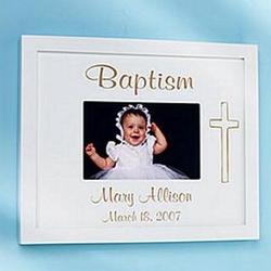 Personalized Baptism Frame