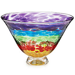 Rainbow Candy Dish Bowl