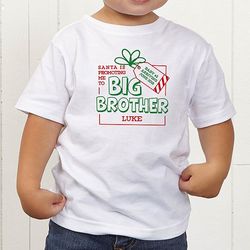 Toddler's Promoted By Santa Personalized T-Shirt