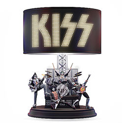 KISS Rock Band Destroyer 40th Anniversary Table Lamp