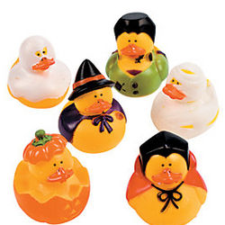 Halloween Rubber Duckies