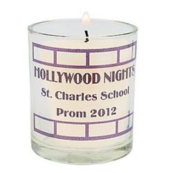 Personalized Hollywood Film Strip Votive Holders