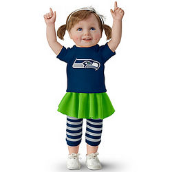 Seattle Seahawk Girls Have More Fun Doll