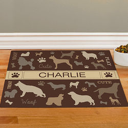 Personalized All Breeds Pet Mat