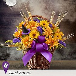 Witches Brew Bouquet in Basket