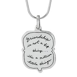 Little Things Friendship Necklace