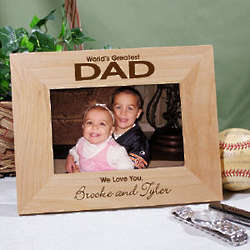 World's Greatest Wood Picture Frame