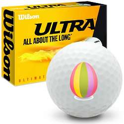Easter Egg Wilson Ultra Ultimate Distance Golf Balls