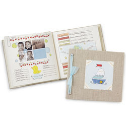 Row Your Boat Baby Memory Book