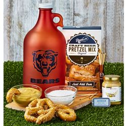 NFL Craft Beer Growler and Tailgating Snacks